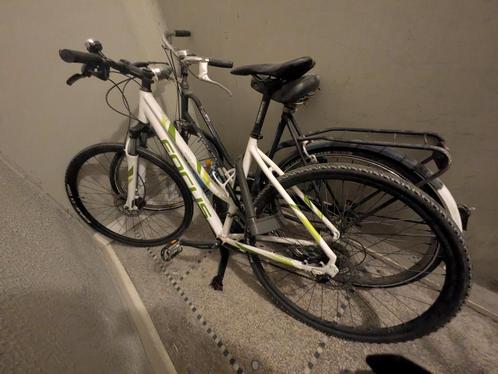 Damesfiets hybride 175cm wit focus, Fietsen en Brommers, Fietsen | Dames | Damesfietsen, Zo goed als nieuw, Ophalen