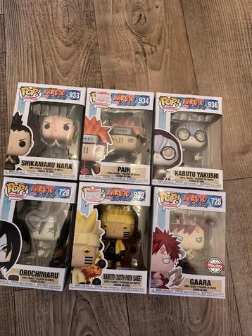 Pop! Animation Naruto Shippuden beeldjes beschikbaar voor biedingen