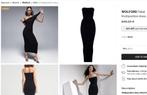 Wolford - Fatal Dress - Maat : S - kleur : Umber, Kleding | Dames, Rokken, Bruin, Ophalen of Verzenden, Zo goed als nieuw, Wolford