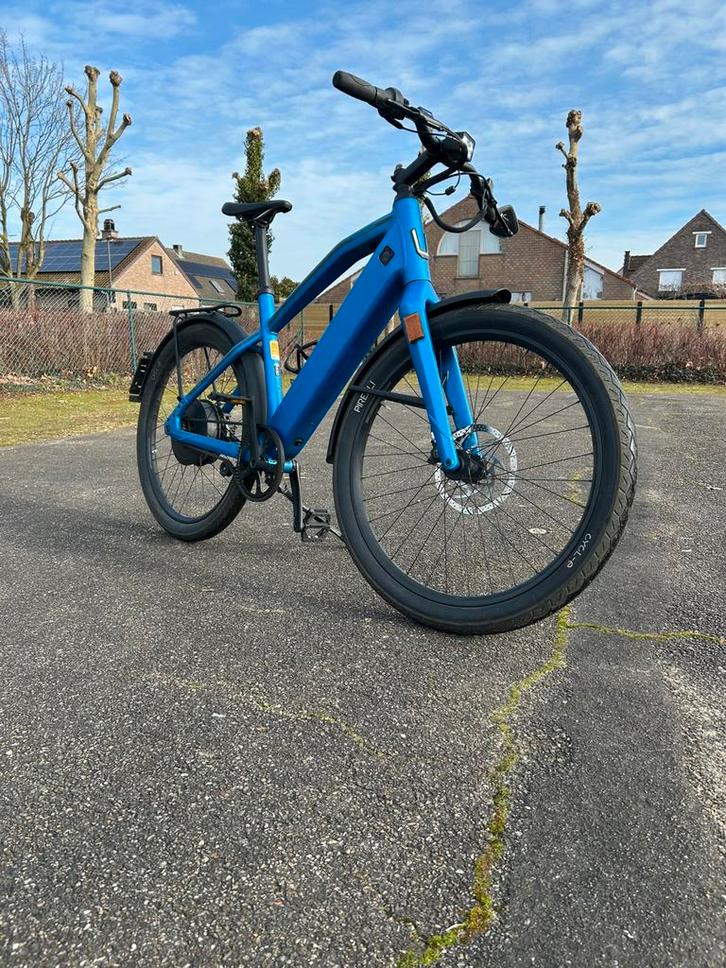 STROMER ST2 - BLAUW - 983WH - +-5000KM, Fietsen en Brommers, Elektrische fietsen, Gebruikt, Stromer, Ophalen