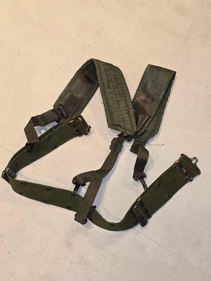 US army combat belt en bretellen Vietnam oorlog, Verzamelen, Militaria | Algemeen, Ophalen