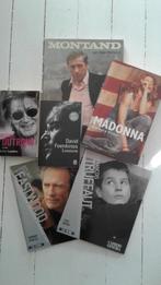 livres biographies chanteurs ,acteurs (divers prix), Comme neuf, Enlèvement ou Envoi, Cinéma, TV et Média