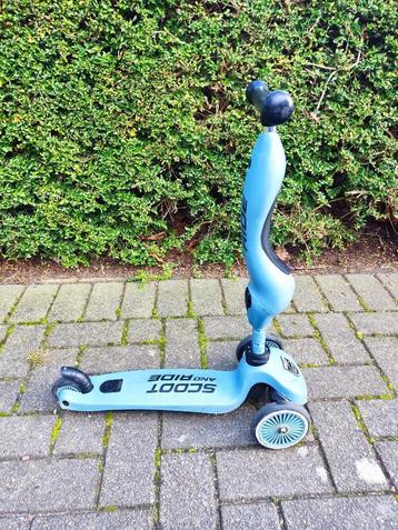 loopfiets en step in 1 scoot and ride blauw beschikbaar voor biedingen