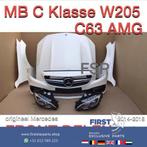 W205 C63 AMG Voorbumper Motorkap Koplampen Front onderdelen, Gebruikt, Ophalen of Verzenden, Bumper, Mercedes-Benz