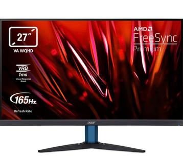 Ecran gamer 165Hz - QHD (2K/1440p) beschikbaar voor biedingen