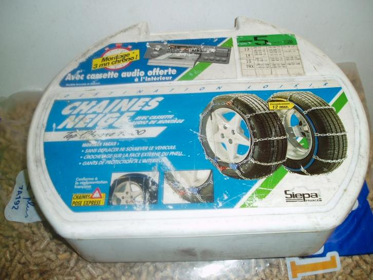Chaîne à neige. SIEPA France., Autos : Divers, Chaînes, Enlèvement ou Envoi