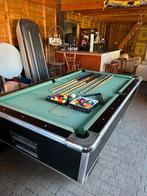 Pooltafel met accessoires – 244 x 140 x 85 cm, Sport en Fitness, Biljarten en Poolen, Ophalen, Gebruikt, Pooltafel