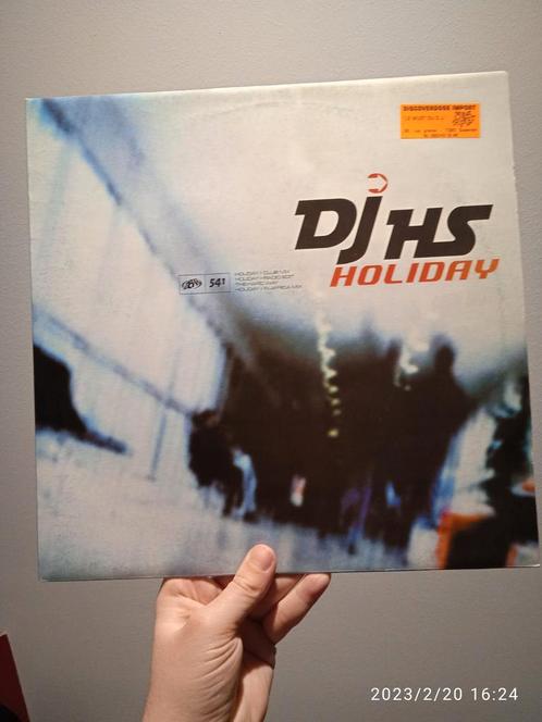 12" DJ HS - Holidays (Hard Tek-ish), Cd's en Dvd's, Vinyl | Dance en House, Gebruikt, Techno of Trance, 12 inch, Ophalen of Verzenden