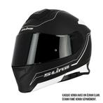 Casque Modulable DUAL FACE S550 Double Ecran + Pinlock - Noi, Motos, Neuf, avec ticket