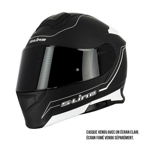 Casque Modulable DUAL FACE S550 Double Ecran + Pinlock - Noi, Motos, Vêtements | Casques de moto, Neuf, avec ticket, Enlèvement ou Envoi