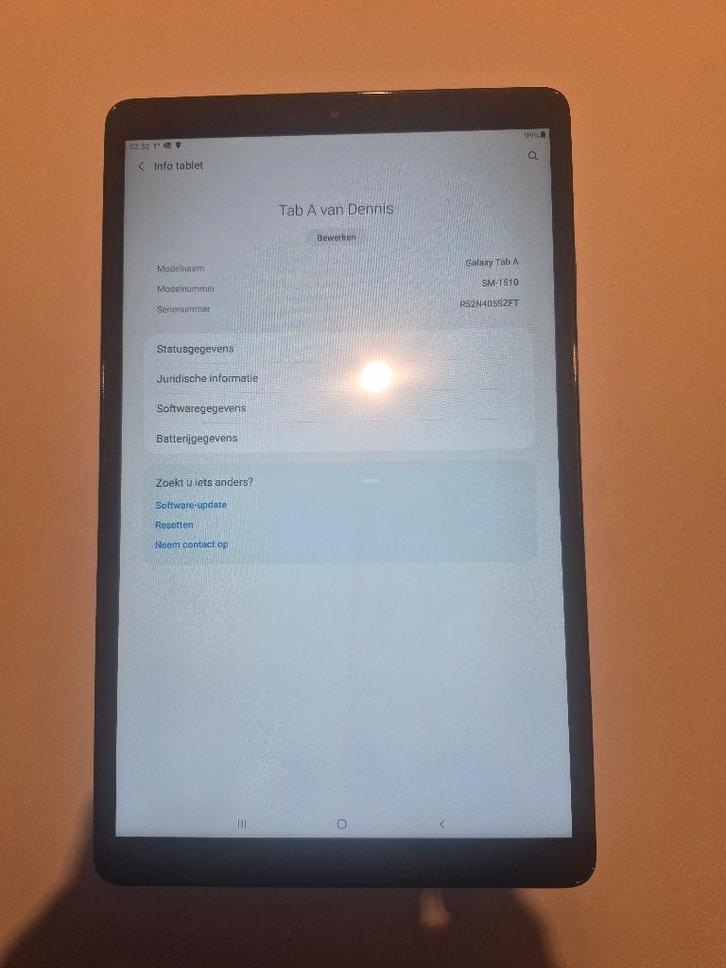 TK Tablet Samsung Galaxy Tab A STM-510, Computers en Software, Android Tablets, Gebruikt, Wi-Fi, 10 inch, 32 GB, Uitbreidbaar geheugen