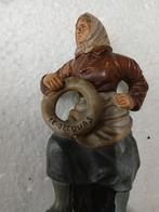 Terra cotta beeld redster zee, vissersvrouw "zoute", Ophalen