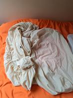 drap housse, Beige, Gebruikt, Ophalen of Verzenden