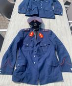 Rijkswacht gendarmerie uniformen + kepie adjudant, Ophalen of Verzenden