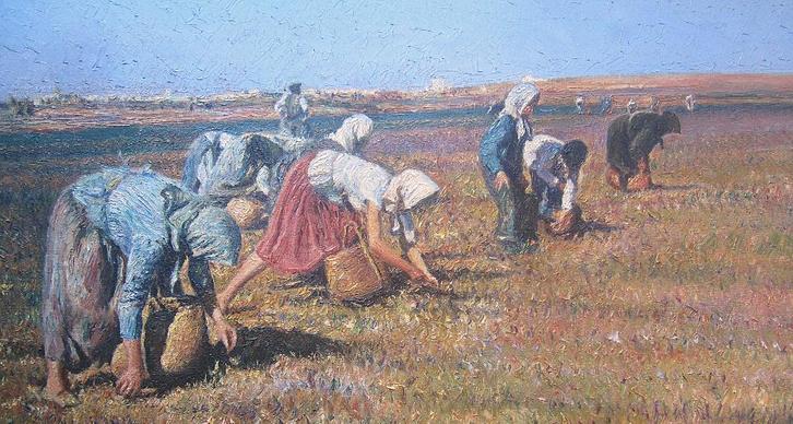 "De arenraapsters" - José Ortega (1921 - 1990), Antiek en Kunst, Kunst | Schilderijen | Klassiek, Ophalen