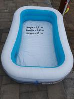 Zwembad opblaasbaar, Moins de 200 cm, Rectangulaire, Piscine gonflable, Moins de 80 cm