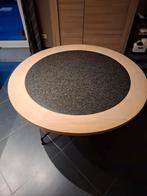 Ronde tafel met stenen blad, Huis en Inrichting, Tafels | Bijzettafels, Ophalen