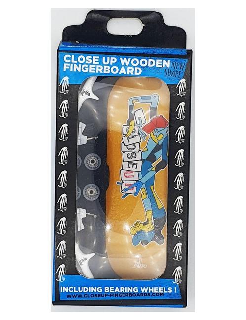 Close Up Wooden Fingerboard Joker Ray Barbee White Trucks, Collections, Jouets miniatures, Comme neuf, Envoi