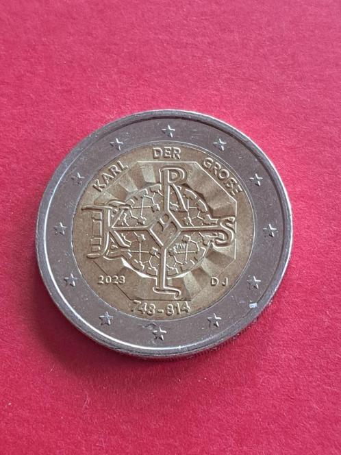 2023 J Duitsland 2 euro 1275 jaar Karel de Grote Hamburg, Postzegels en Munten, Munten | Europa | Euromunten, Losse munt, 2 euro