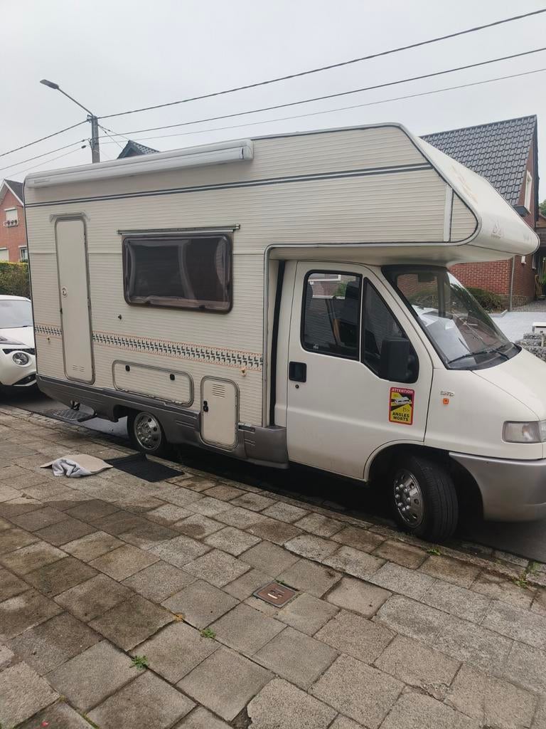 Camping car Fiat Ducato 1.9 te 1999, Caravans en Kamperen, Mobilhomes, Fiat, Fiat, Ophalen