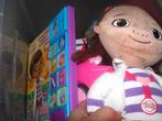 Knuffel en boek van de speelgoeddokter, Enlèvement, Utilisé