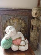 Asie. Bouddha, sculpté et peint à la main. Bois massif, Enlèvement ou Envoi, Utilisé