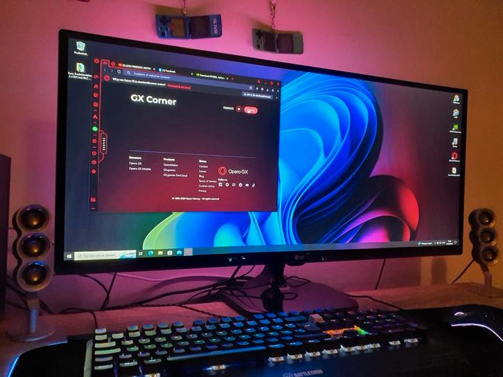 Lg 34inch ultrawide monitor Full HD 1080p ips, Computers en Software, Monitoren, DisplayPort, HDMI, Ultrawide, Kantelbaar, IPS