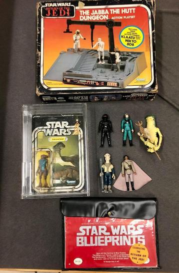 Vintage Star Wars-figuren beschikbaar voor biedingen