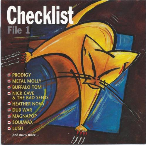 Checklist File 1 Prodigy , Buffalo Tom,Magnapop,Nick Cave cd, Cd's en Dvd's, Cd's | Verzamelalbums, Ophalen of Verzenden