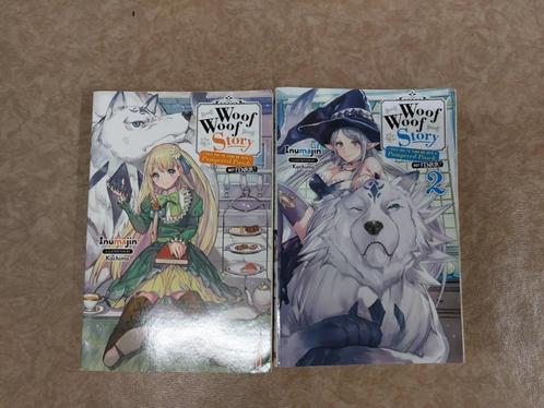 Manga Woof Woof Story Vol. 1 & 2 Light Novel, Livres, Fantastique, Comme neuf, Enlèvement ou Envoi