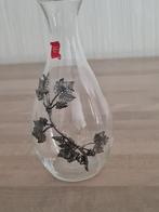 Decanteer- of waterkaraf met tinnen wijnrank, Ophalen, Nieuw, Glas, Glas of Glazen