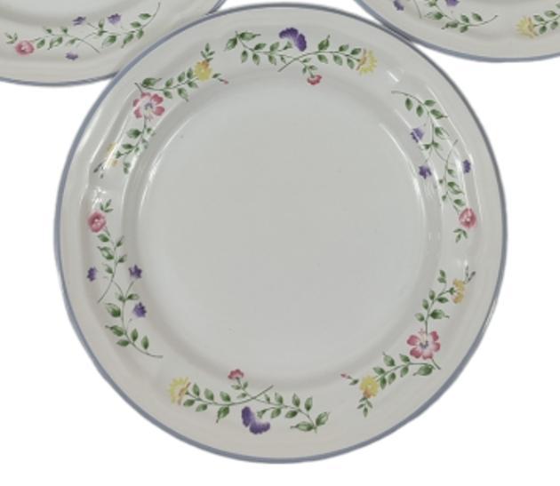 tafelservice x 6 personen - keuken - bord - bloemen, Huis en Inrichting, Keuken | Servies, Nieuw, Overige typen, Overige stijlen