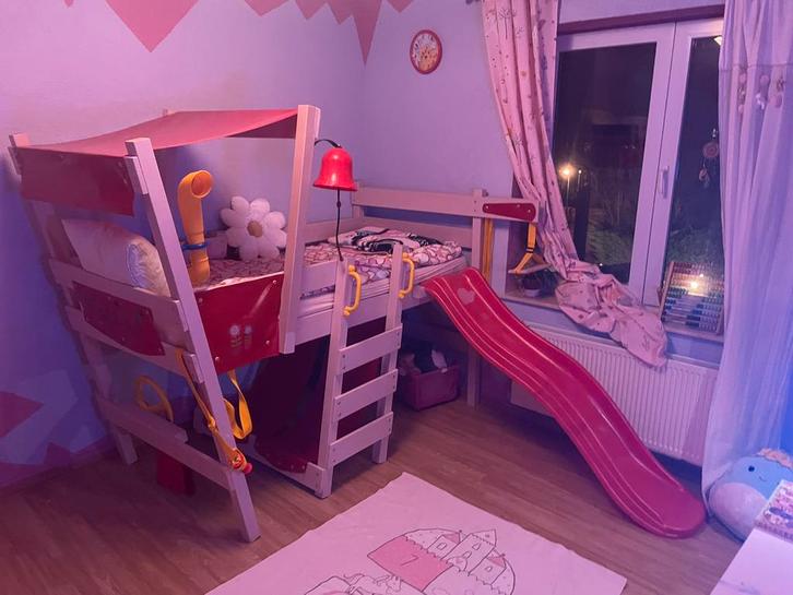 Lit pour enfant Wickey, Maison & Meubles, Chambre à coucher | Lits, Comme neuf, Une personne, 90 cm, 200 cm, Bois, Enlèvement