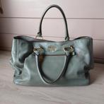 Lederen PRADA Handtas, Handtassen en Accessoires, Tassen | Damestassen, Ophalen, Grijs, Handtas