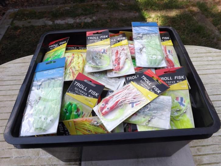 nieuwe TROLL FISK OKTOPUS RIG, Watersport en Boten, Hengelsport | Zeevissen, Nieuw, Ophalen of Verzenden