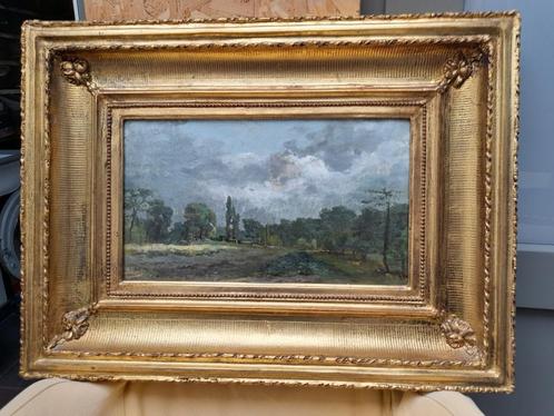 landschap, gesigneerd, Prévot, Antiek en Kunst, Kunst | Schilderijen | Klassiek, Ophalen of Verzenden