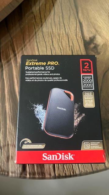 SanDisk Extreme PRO draagbaar beschikbaar voor biedingen