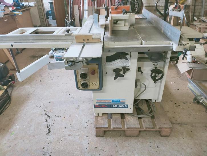 5 VOUDIGE SCM LAB 30 HOUTBEWERKINGMACHINE OP 220 VOLT, Doe-het-zelf en Bouw, Schaafmachines, Ophalen