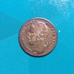 België 1/4 francs Leopold I gelauwerd 1834 FR, Postzegels en Munten, Munten | België, Ophalen of Verzenden, Zilver, Losse munt