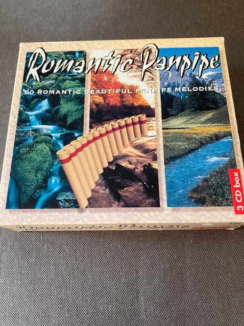 Cd Box Romantic Panpipe, Cd's en Dvd's, Cd's | Instrumentaal, Zo goed als nieuw, Boxset, Ophalen of Verzenden