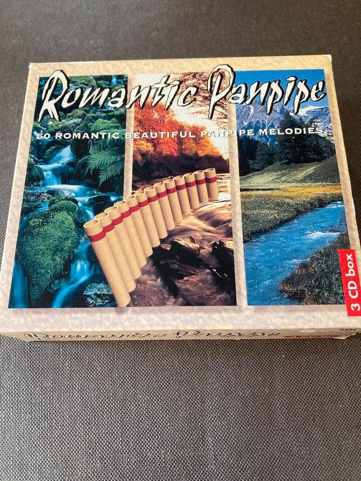 Cd Box Romantic Panpipe, Cd's en Dvd's, Cd's | Instrumentaal, Zo goed als nieuw, Boxset, Ophalen of Verzenden