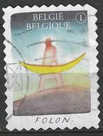 Belgie 2010 - Yvert 4050 /OBP 4069 - Jean-Michel Folon (ST), Timbres & Monnaies, Art, Affranchi, Envoi, Oblitéré