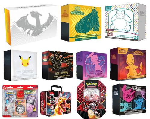 Coffrets ETB DISPLAY Cartes Pokémon français, Hobby & Loisirs créatifs, Jeux de cartes à collectionner | Pokémon, Comme neuf, Booster box