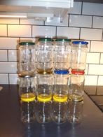 12 Bocaux de 320 gr pour conserver, steriliser ou deco noel, Uni, Comme neuf, Verre, Enlèvement