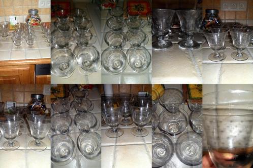 lot de verre en cristaux, Antiek en Kunst, Antiek | Glaswerk en Kristal, Ophalen