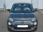 Fiat 500c 1.2 cabriolet automaat 2021 1 jaar garantie, Auto's, 4 zetels, 4 cilinders, Cabriolet, Leder en Stof