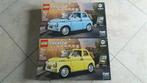 Lot lego creator Fiat 500 réf 10271 + 77942 - Neuf - Scellé, Ensemble complet, Lego, Enlèvement ou Envoi, Neuf