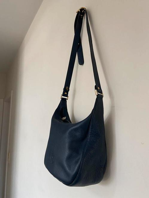 Blauwe handtas Didier lamarthe leder, Handtassen en Accessoires, Tassen | Damestassen, Ophalen of Verzenden