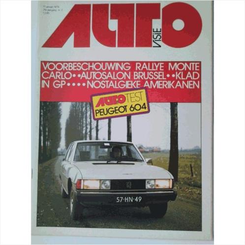Autovisie Tijdschrift 1976 NR 02 #1 Nederlands, Livres, Autos | Brochures & Magazines, Utilisé, Enlèvement ou Envoi
