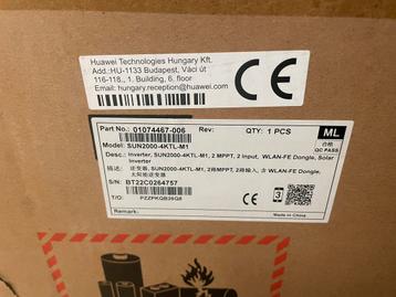 Huawei sun2000 4ktl m1 beschikbaar voor biedingen
